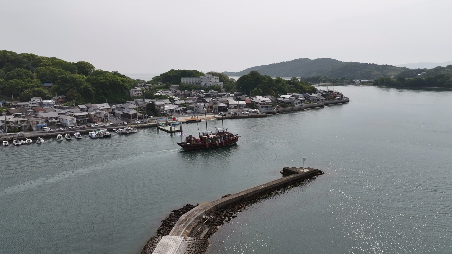 朝鮮通信使・復元船来航の動画配信-2
