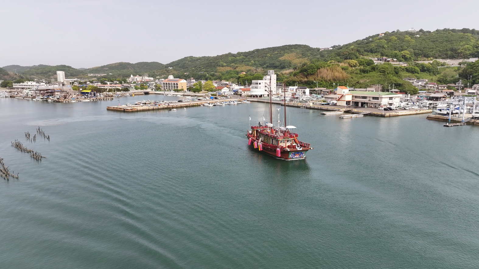 朝鮮通信使・復元船来航の動画配信-3