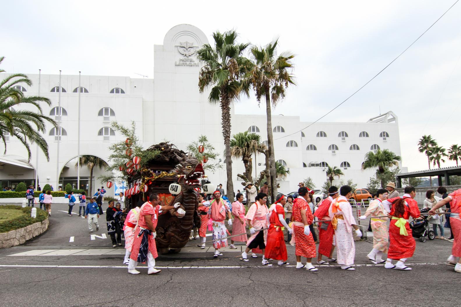 牛窓だんじり（牛窓秋祭り）-1