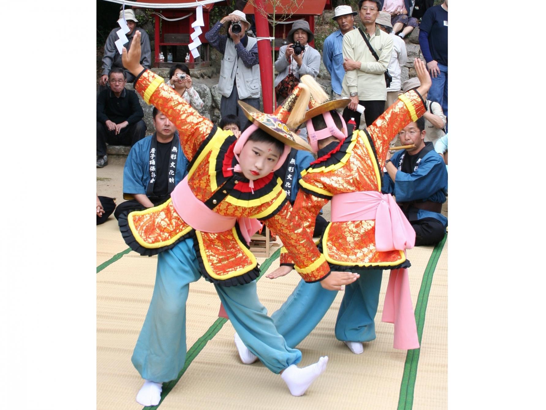 唐子踊（疫神社）（牛窓秋祭り）-0